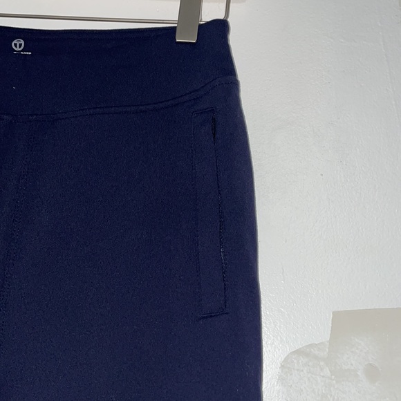 Size SP Women’s Talbots Blue Cropped Leggings - Picture 2 of 5